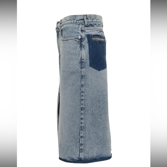 Stella McCartney asymmetrical denim skirt - Picture 3 of 12